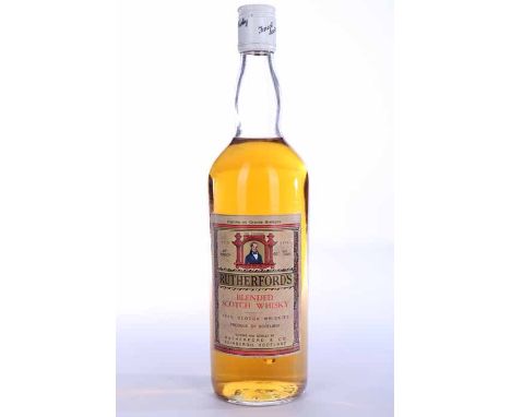 RUTHERFORD'S - 1960s
Blended Scotch Whisky. Labelled for the French market. Full bottle size, no capacity stated, 70° proof.