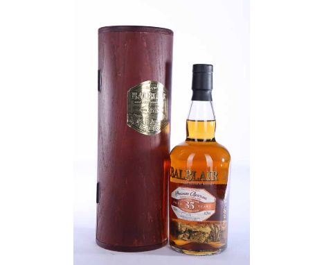 BALBLAIR 1970 AGED 35 YEARS 'A SPIRIT OF THE AIR' 
Highland Single Malt Scotch Whisky. Distilled 1970, matured in a bourbon c