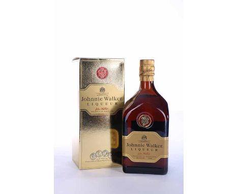 JOHNNIE WALKER LIQUEUR
Scotch Whisky Liqueur. U.S. Import by Schieffelin and Somerset Co. New York. 750ml, 40% volume, in car