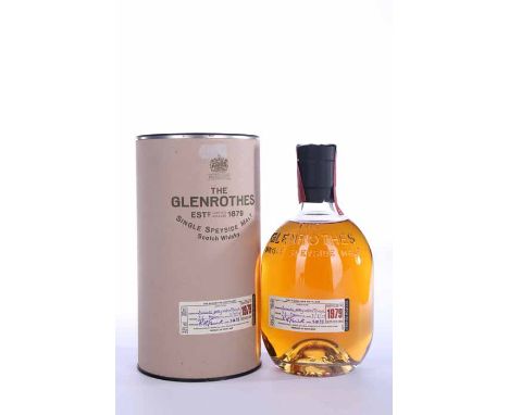 GLENROTHES 1979
Speyside Single Malt Scotch Whisky. Distilled 3rd August 1979 and bottled 5th October 1993. 700ml, 43% volume