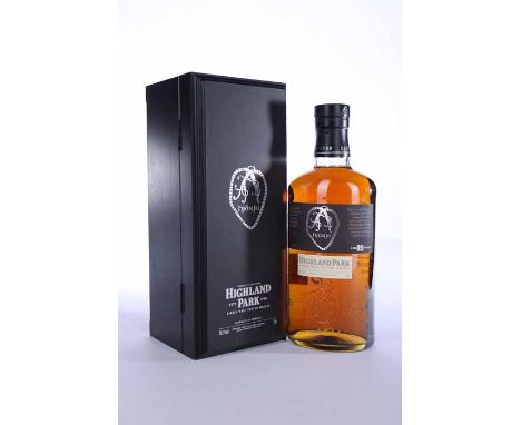 HIGHLAND PARK HJARTA AGED 12 YEARS
Highland Single Malt Scotch Whisky. Bottled 2008, one of 3924 bottles. 70cl, 58.1% volume,