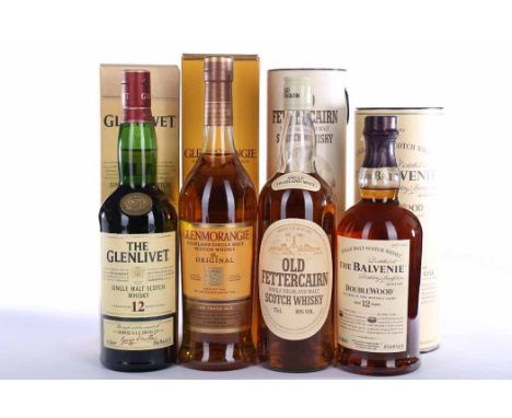 OLD FETTERCAIRN 
Highland Single Malt Scotch Whisky. 75cl, 40% volume, in tube. 
GLENMORANGIE ORIGINAL
Highland Single Malt S