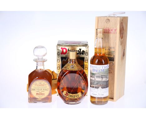 500 YEAR MALT 1494-1994
Vatted Cask Strength Malt Whisky. Label reads: 'the sum total of the individual whiskies in this vatt