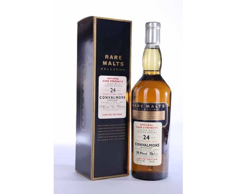 CONVALMORE 1978 RARE MALTS AGED 24 YEARS
Speyside Single Malt Scotch Whisky. Bottled April 2003, bottle no.1942. 70cl, 59.4% 