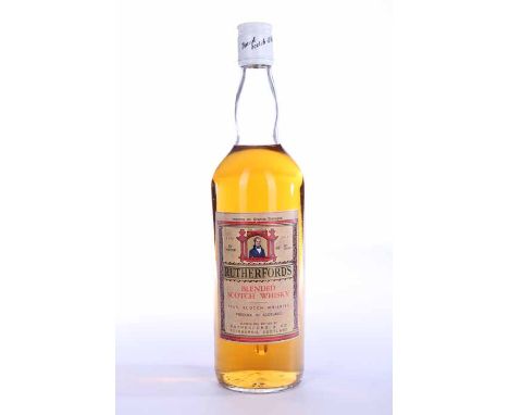RUTHERFORD'S - 1960s
Blended Scotch Whisky. Labelled for the French market. Full bottle size, no capacity stated, 70° proof.