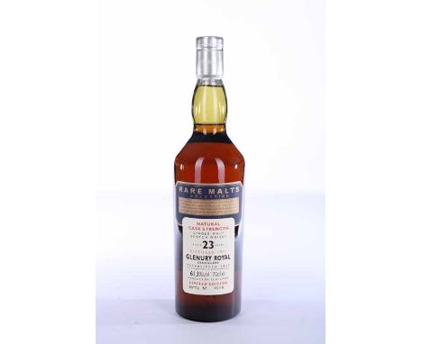 GLENURY ROYAL 1971 RARE MALTS AGED 23 YEARS
Highland Single Malt Scotch Whisky. Bottle No. 0590. 70cl, 61.3% volume.  CONDITI