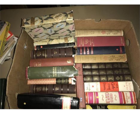 Boxed Lot of Churchill Related Books - including Triumph & Tragedy, Step by Step & The Gathering Storm etc...