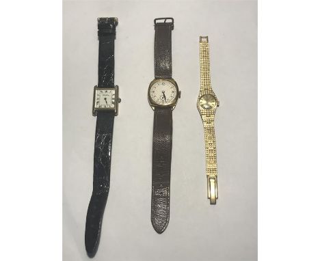 3 X Watches - Roy King, Rotary and Another. (Roy King Watch - .925 Sterling Silver