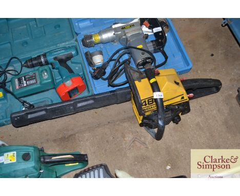 A McCulloch petrol chainsaw