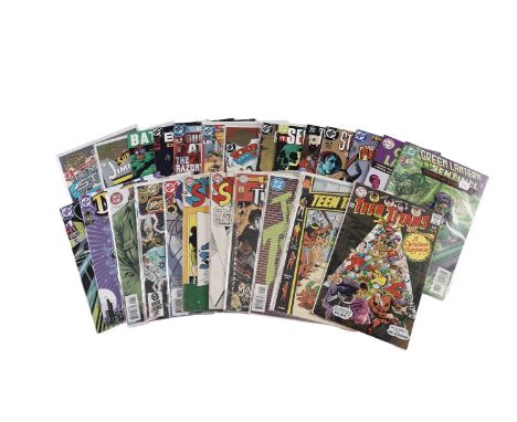 Teen Titans No’s. 13 and 39; Crisis on Infinite Earth No. 1; Batgirl No. 1; Superman No’s. 174 and 175; Supergirl No. 1; and 