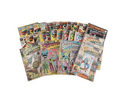 Superman Annual/80-Page Giant No’s. 1, 3, 7, 11; and other Superman comics (26). 