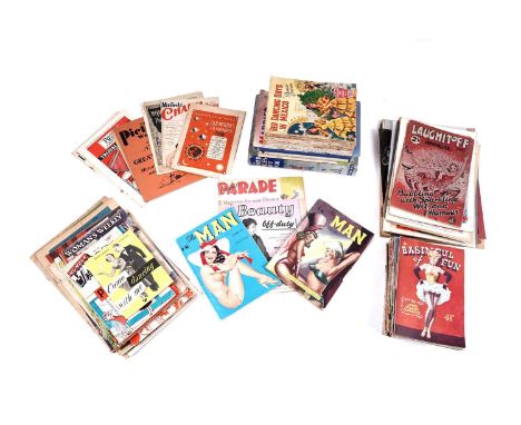 Vintage humour and story magazines from the 1930’s, 1940’s and 1950’s, titles include: The Schoolgirls’ Own Library, A Basinf