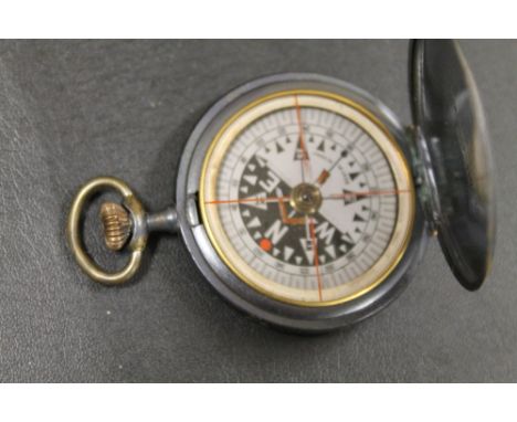 ANTIQUE ABERCROMBIE &amp; FITCH POCKET COMPASS