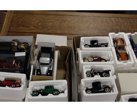 TWO TRAYS OF VINTAGE MODEL CARS 