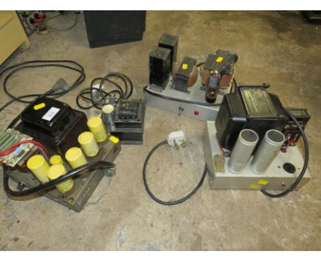 FOUR VINTAGE VALVE POWER SUPPLIES (4)