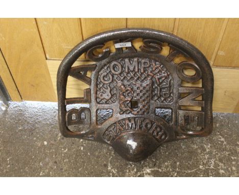 ***A REPLICA BLACKSTONE TRACTOR SEAT**