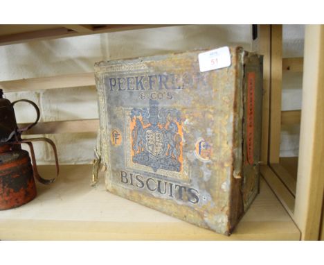 Vintage biscuit tin for Peek Frean &amp; Co