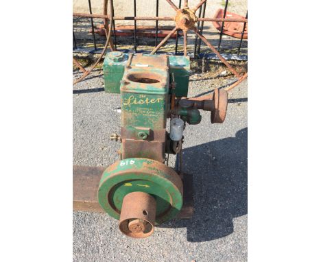 Lister stationary engine