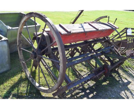 Vintage corn drill