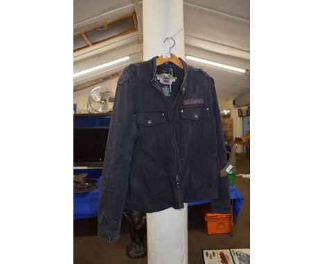 Harley Davidson branded denim jacket