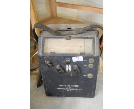 Vintage moisture meter for barley, maize, wheat etc