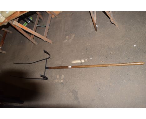 Vintage barley sheaf fork