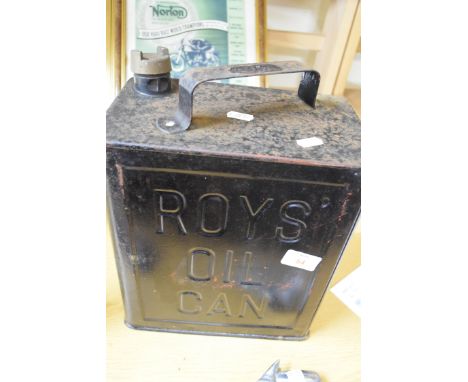 Vintage Roys oil can