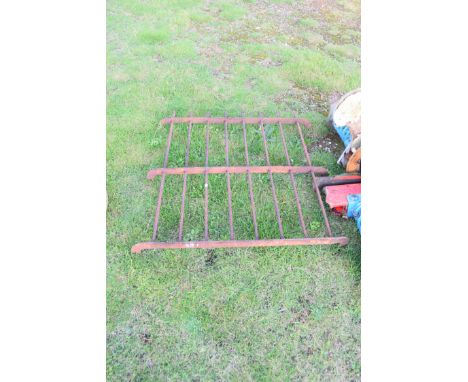 Small cast iron railing panel, 117cm high
