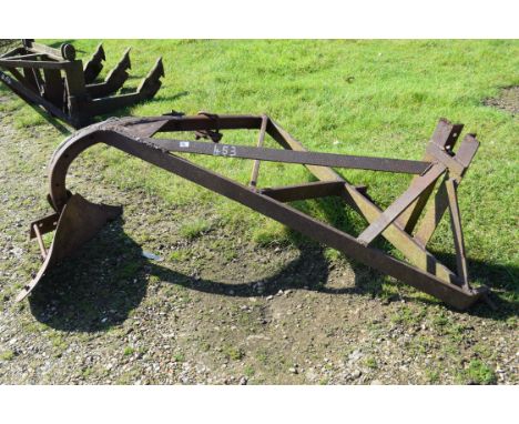 Vintage single furrow plough
