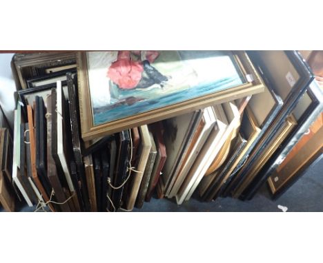 A LARGE COLLECTION OF PICTURES AND PRINTS