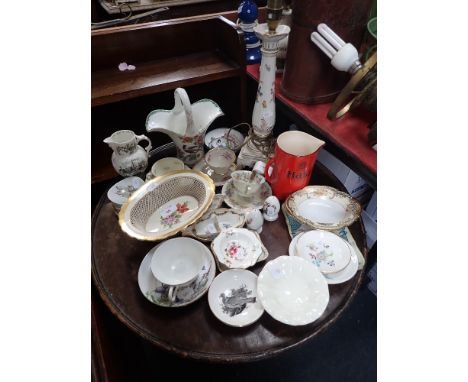 A ROYAL WORCESTER BICENTENARY 1951 JUG, and a further collection of decorative ceramics