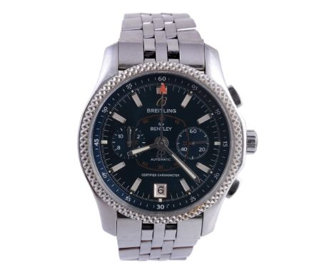  Breitling for Bentley, Special Edition, ref. P26362, a stainless steel bracelet wristwatch,   no. 2122223, circa 2008, autom