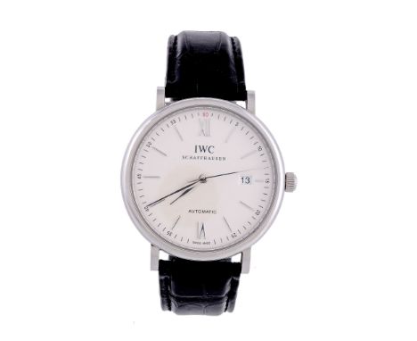  International Watch Company, Portofino, ref. 3565, a stainless steel wristwatch,   no. 5163011, circa 2013, automatic moveme