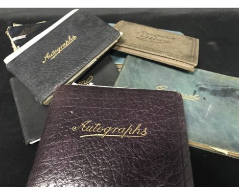 COLLECTION OF SKETCH/AUTOGRAPH ALBUMS