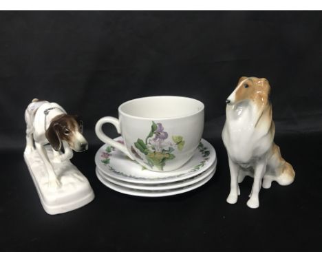 PARAGON 'MINUET' TEA SERVICE, along with Katzhutte pointer and other assorted ceramics