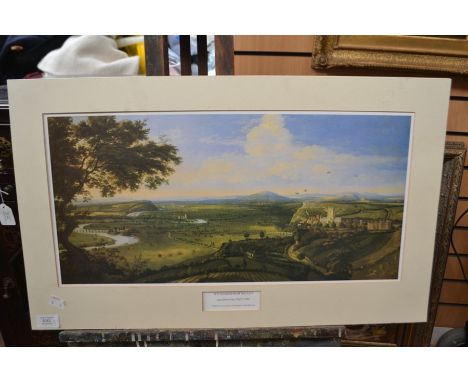 Three unframed prints of Nottingham