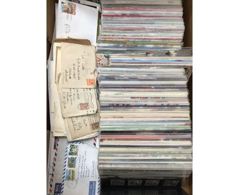Collection of First Day Covers, early to late 20th Century stamps, mostly on envelopes