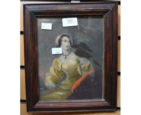 Two 19th Century hand tinted prints in frames