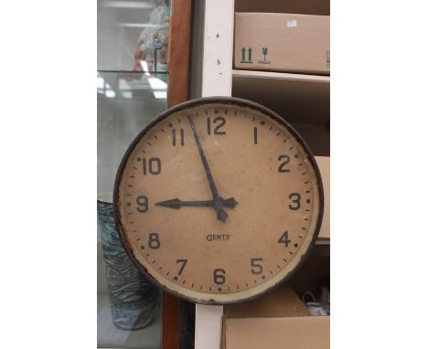 Large wall clock, circa 1950's