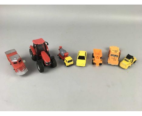 LOT OF MODEL VEHICLES,including Die Cast, Corgi and Matchbox