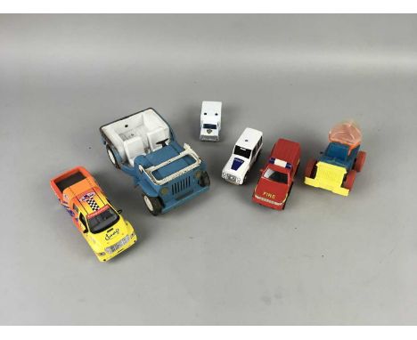 COLLECTION OF MODEL VEHICLES,including Maisto and Corgi