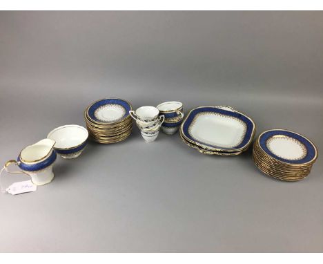 ROYAL WORCESTER BERINIA TEA SERVICE,along with an Aynsley part tea service