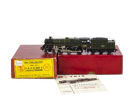 Trix Twin Railway OO Gauge 3-rail DC Tender Locomotives: comprising BR Standard Class V no 73000 in black with Trix wheels, a