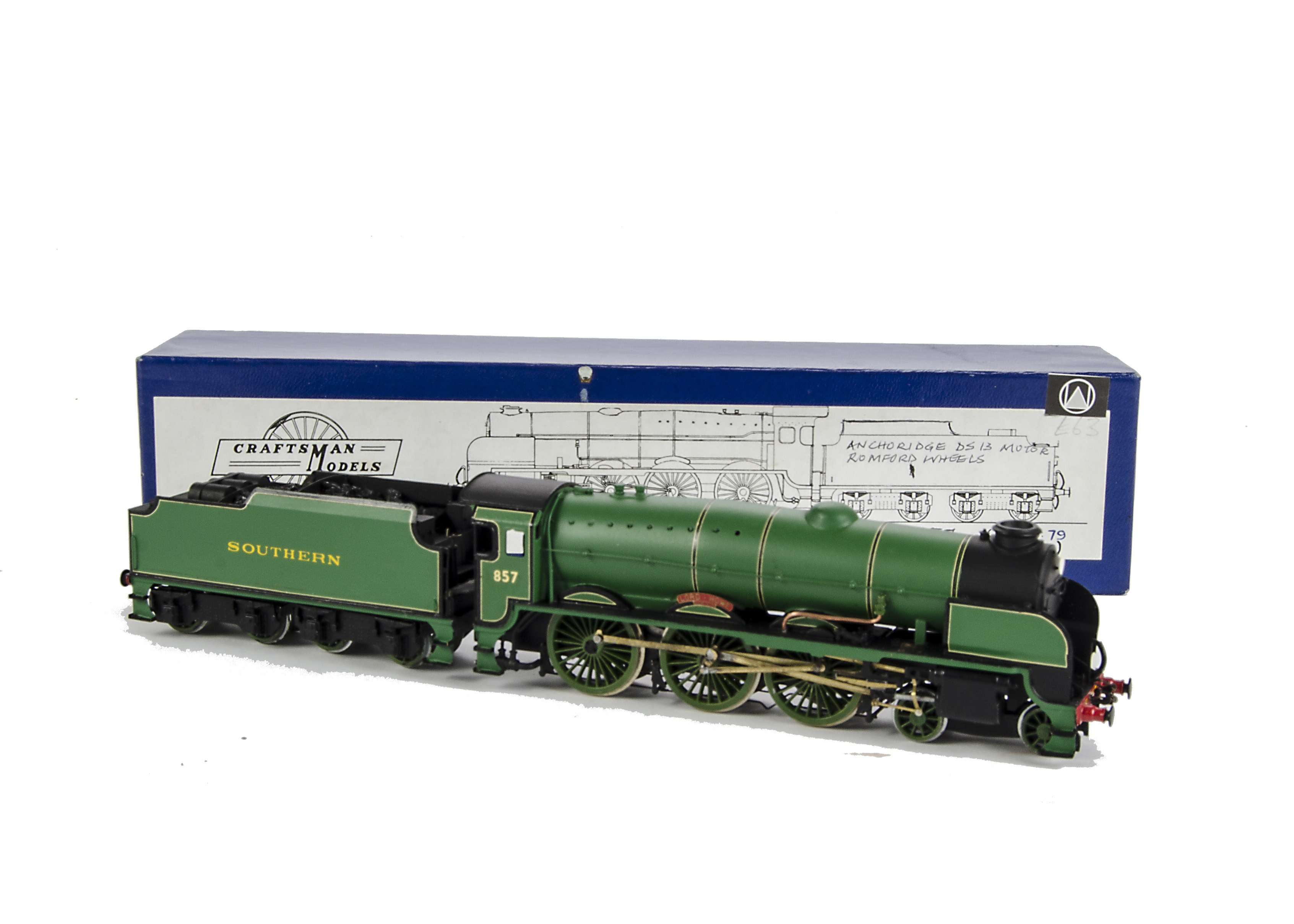 A Southern Railway OO Gauge Lord Nelson Class 460 from an