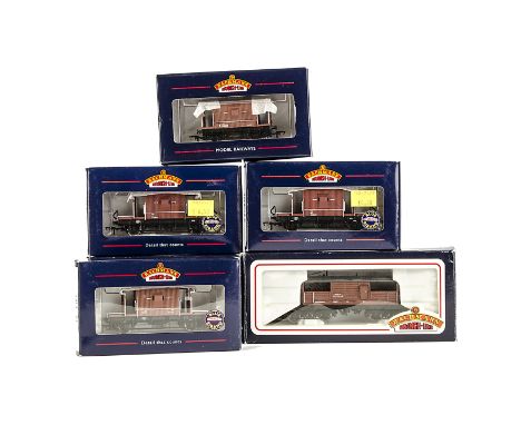 Bachmann 00 Gauge Trucks,  various Trucks including BR Queen Mary Brake Van, all in original boxes, E, boxes VG (16)