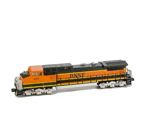 A MTH American O Gauge 3-rail General Electric 'Dash-9' Co-Co Diesel Locomotive: with MTH reference 20-2172-1 with Proto-Soun