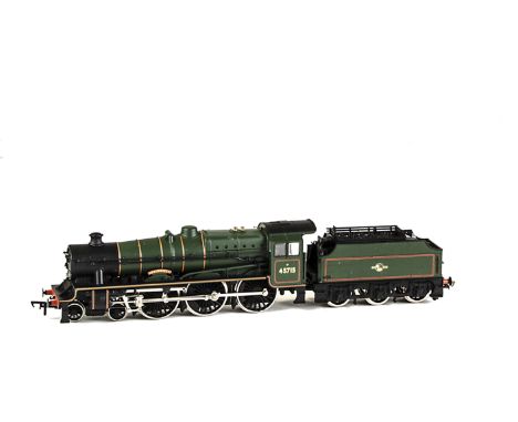 Bachmann 00 Gauge BR Locomotives: 31156A BR green Jubilee Class 45715 'Invincible', in original box, E, box VG