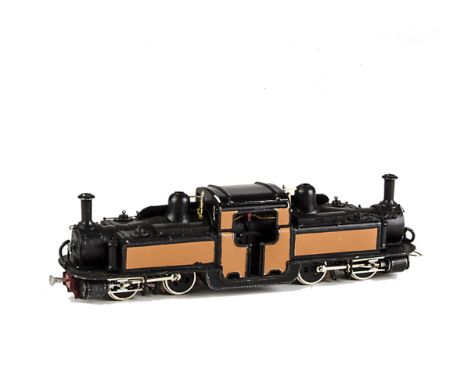 A Kit-built 0 Gauge 16.5mm scale Festiniogog Railway Fairlie 0-4 4-0 Locomotive,  in amber and black, built to a very good st