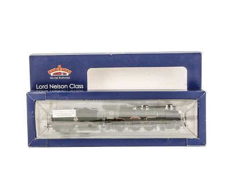 A Bachmann 31406 BR green Lord Nelson Class 30865 'Sir John Hawkins',  in original box, E-M, appears unrun or test run only, 