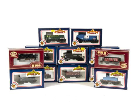 Bachmann OO Gauge 4-wheeled Freight Stock: of assorted types, with ref nos 33 -052, 075, 125, 127, 150, 375, 400, 450, 750 an